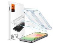 Protector de pantalla de vidrio templado Spigen Glas.tR EZ Fit para Samsung Galaxy S24 FE (2 unidade Protector de pantalla de vidrio templado Spigen Glas.tR EZ Fit para Samsung Galaxy S24 FE (2 unidade