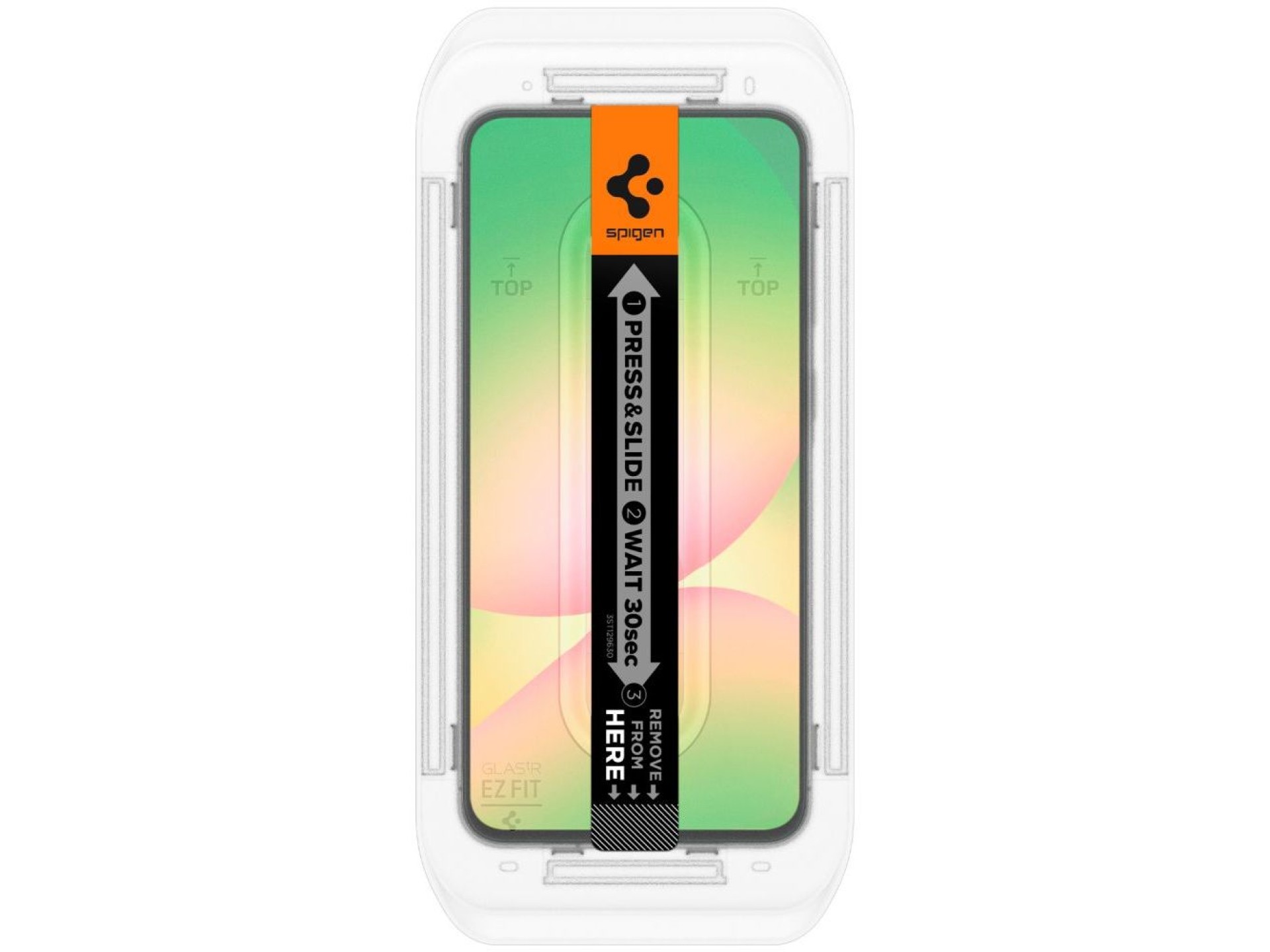 Protector de pantalla de vidrio templado Spigen Glas.tR EZ Fit para Samsung Galaxy S24 FE (2 unidade