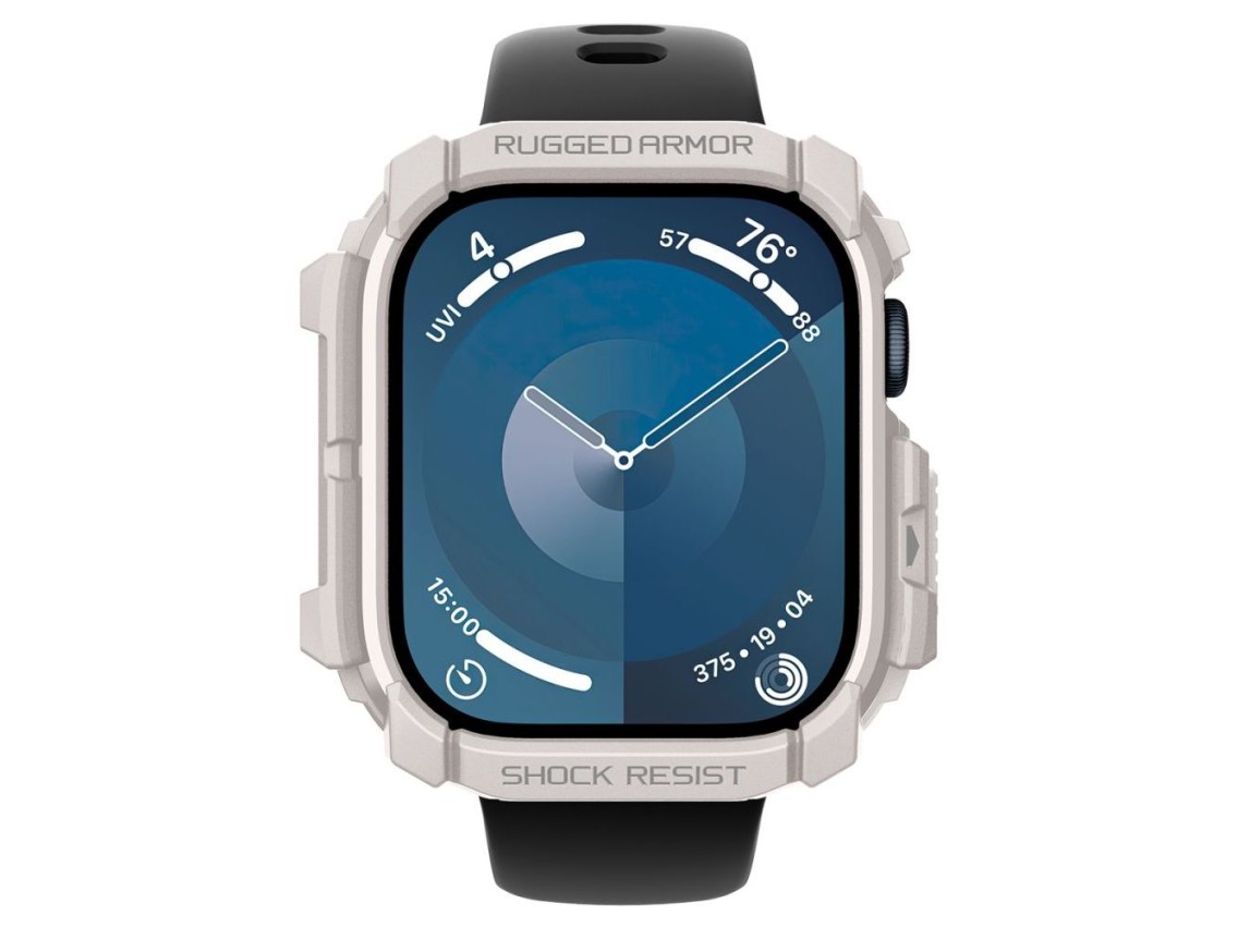 Pulseira Spigen Rugged Armor para Apple Watch 10 46mm - Bege