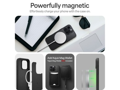 Spigen Cyrill Kajuk iPhone 16 Pro Case - Black Spigen Cyrill Kajuk iPhone 16 Pro Case - Black