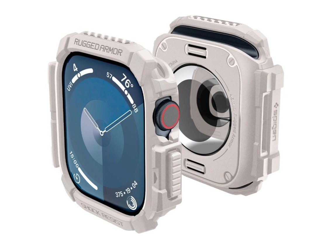 Pulseira Spigen Rugged Armor para Apple Watch 10 46mm - Bege