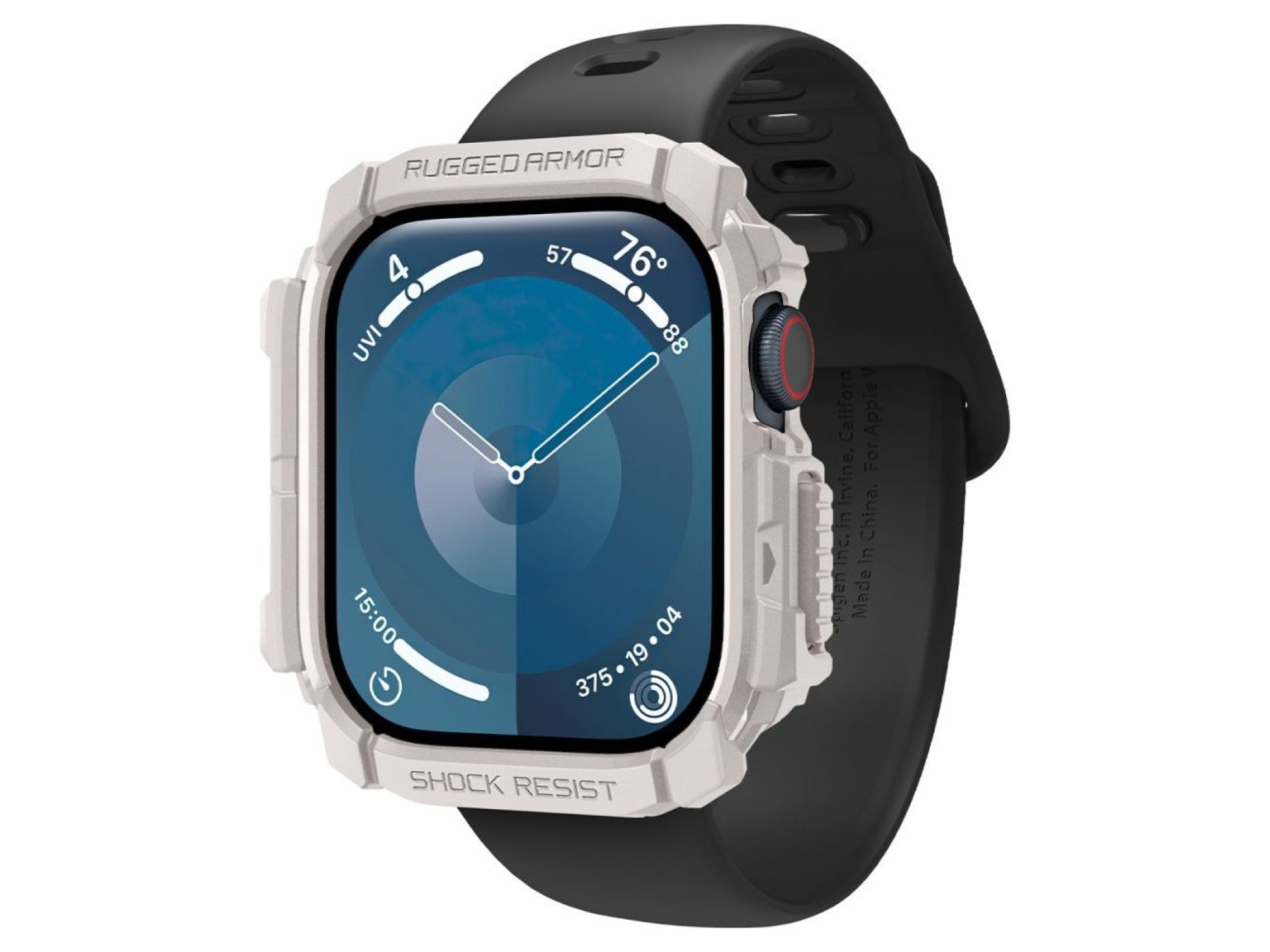 Pulseira Spigen Rugged Armor para Apple Watch 10 46mm - Bege