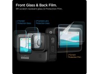 Spigen Glass.tR Slim Protector de pantalla de vidrio templado + lámina (juego de 2) para GoPro Hero Spigen Glass.tR Slim Protector de pantalla de vidrio templado + lámina (juego de 2) para GoPro Hero