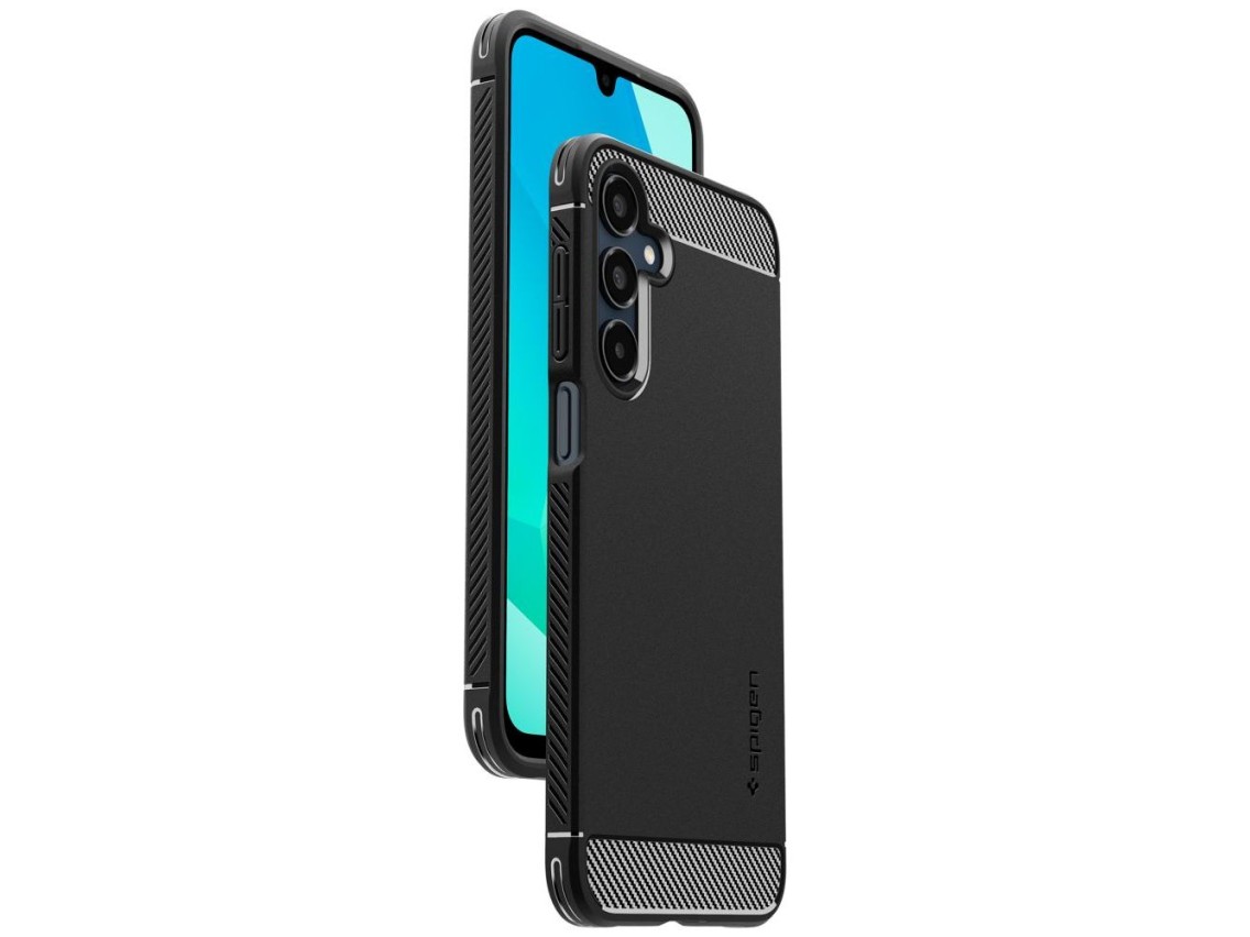 Funda Spigen Rugged Armor para Samsung Galaxy A16 4G / 5G - Negra