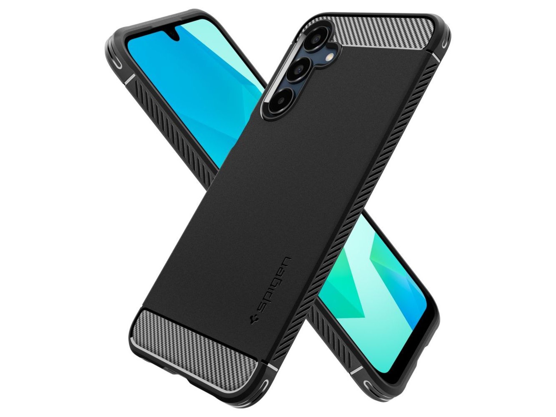 Funda Spigen Rugged Armor para Samsung Galaxy A16 4G / 5G - Negra