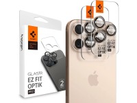 Protector de cámara Spigen Optik Pro GLAS.TR “EZ FIT” (paquete de 2) para iPhone 16 Pro / Pro Max - Protector de cámara Spigen Optik Pro GLAS.TR “EZ FIT” (paquete de 2) para iPhone 16 Pro / Pro Max -