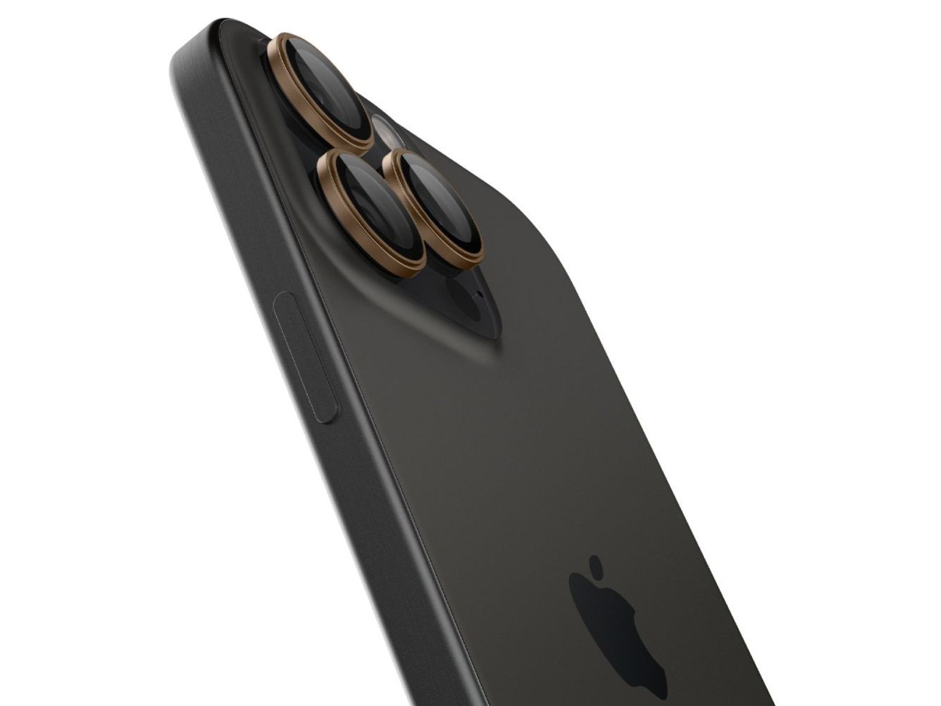 Protector de cámara Spigen Optik Pro GLAS.TR “EZ FIT” (paquete de 2) para iPhone 16 Pro / Pro Max -