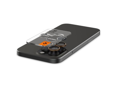 Spigen Optik Pro GLAS.TR ”EZ FIT” Camera Protector 2-PACK for iPhone 16 Pro / Pro Max - Spigen Optik Pro GLAS.TR ”EZ FIT” Camera Protector 2-PACK for iPhone 16 Pro / Pro Max -