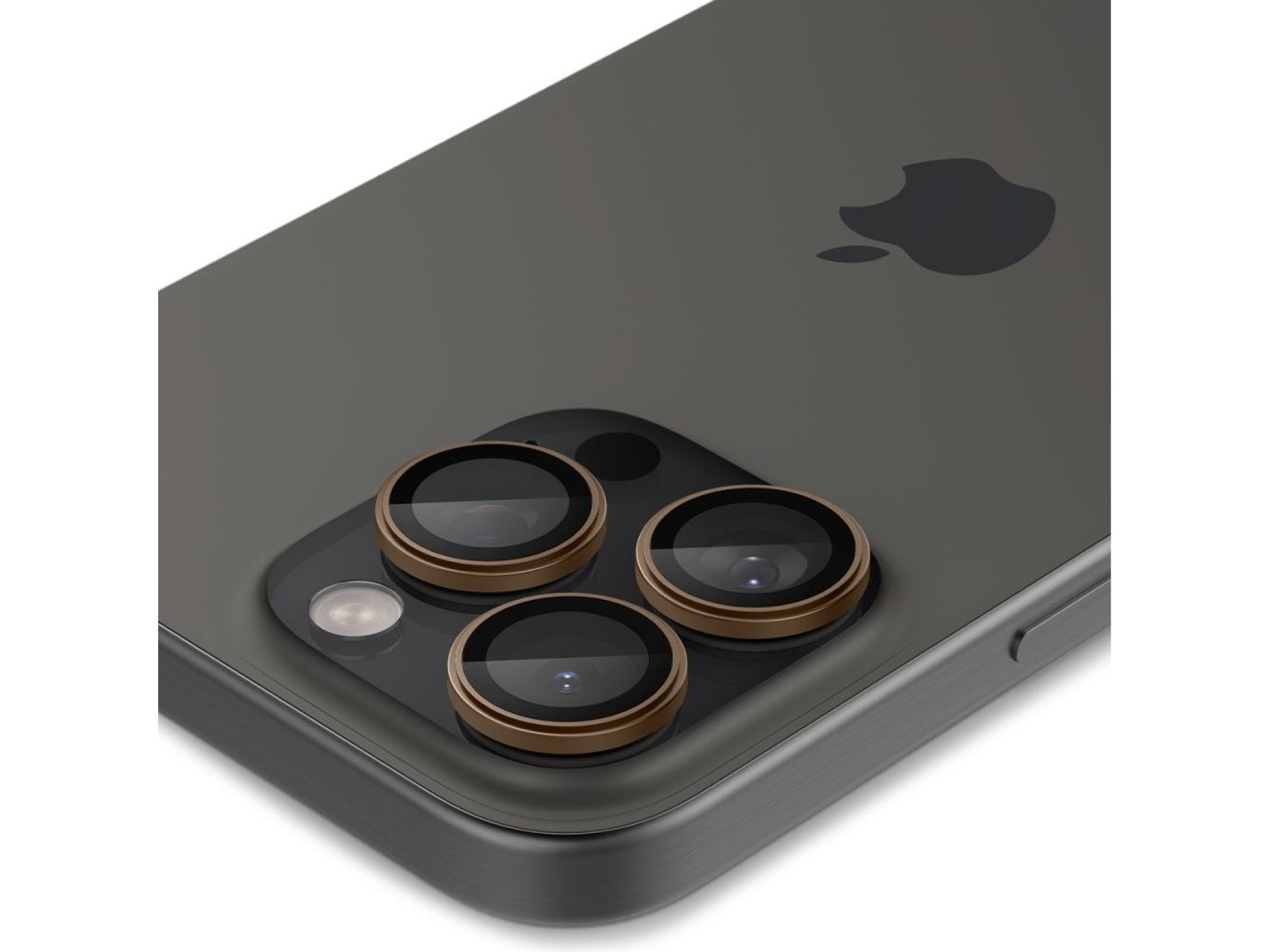Protector de cámara Spigen Optik Pro GLAS.TR “EZ FIT” (paquete de 2) para iPhone 16 Pro / Pro Max -