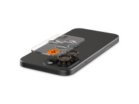 Protector de cámara Spigen Optik Pro GLAS.TR “EZ FIT” (paquete de 2) para iPhone 16 Pro / Pro Max - Protector de cámara Spigen Optik Pro GLAS.TR “EZ FIT” (paquete de 2) para iPhone 16 Pro / Pro Max -