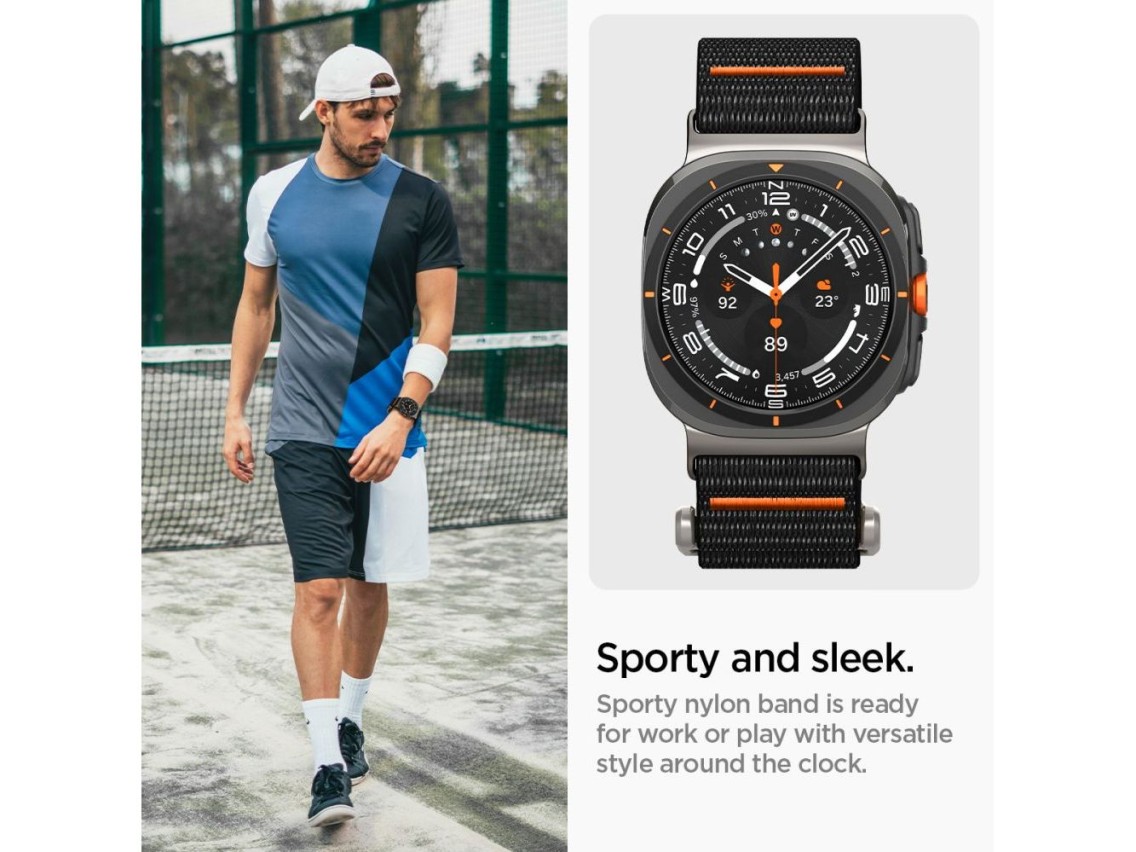 Correa Spigen DuraPro para Samsung Galaxy Watch Ultra de 47 mm - Negra