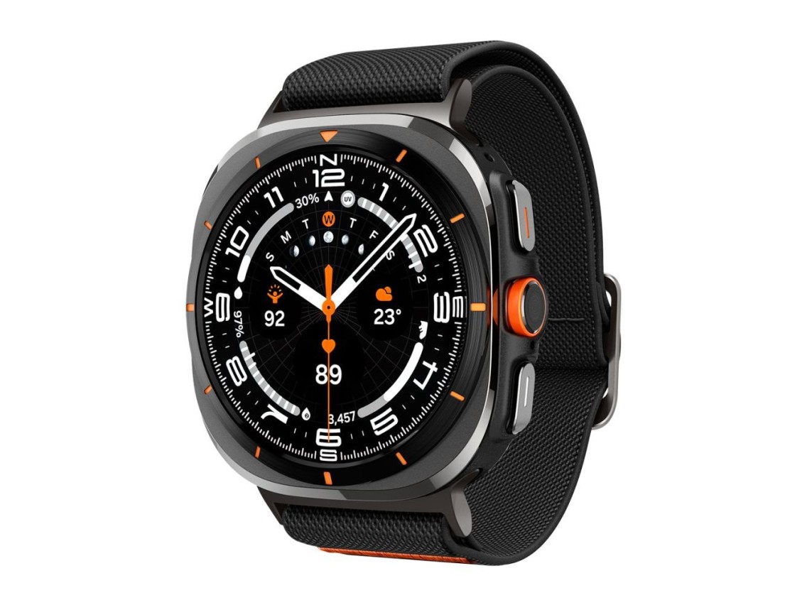 Correa Spigen Fit Lite para Galaxy Watch Ultra de 47 mm - Negra