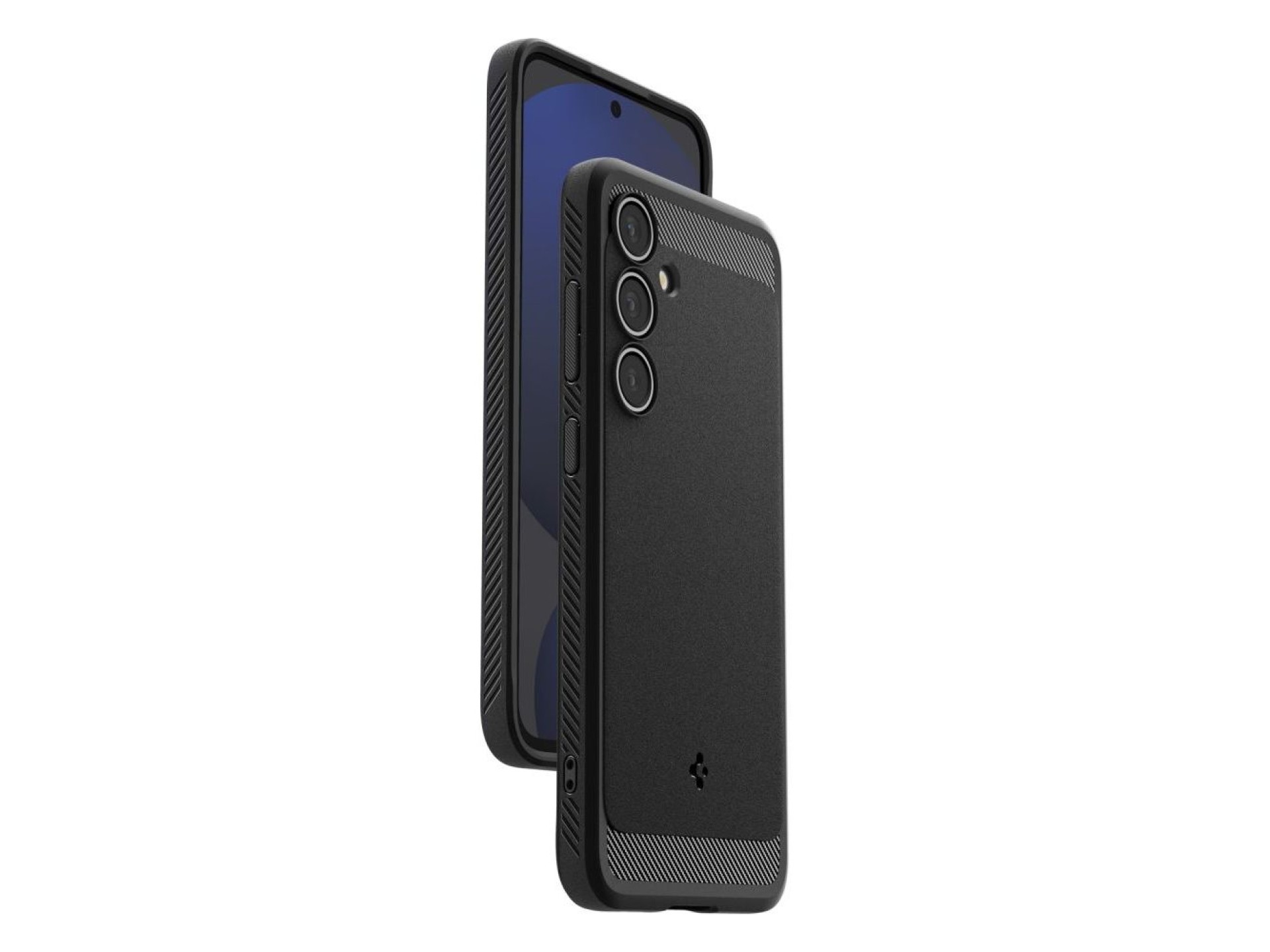 Capa Spigen Rugged Armor para Samsung Galaxy S24 FE - Preta
