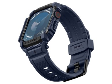 Spigen Rugged Armor "Pro" Apple Watch Strap 46mm - Blue Spigen Rugged Armor "Pro" Apple Watch Strap 46mm - Blue