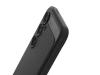 Capa Spigen Rugged Armor para Samsung Galaxy S24 FE - Preta