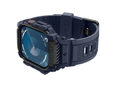 Spigen Rugged Armor "Pro" Apple Watch Strap 46mm - Blue Spigen Rugged Armor "Pro" Apple Watch Strap 46mm - Blue
