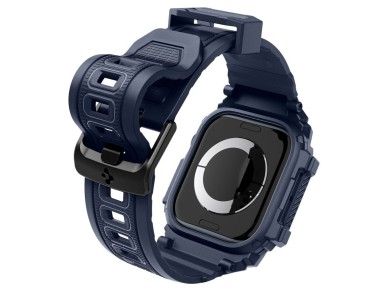Spigen Rugged Armor "Pro" Apple Watch Strap 46mm - Blue Spigen Rugged Armor "Pro" Apple Watch Strap 46mm - Blue