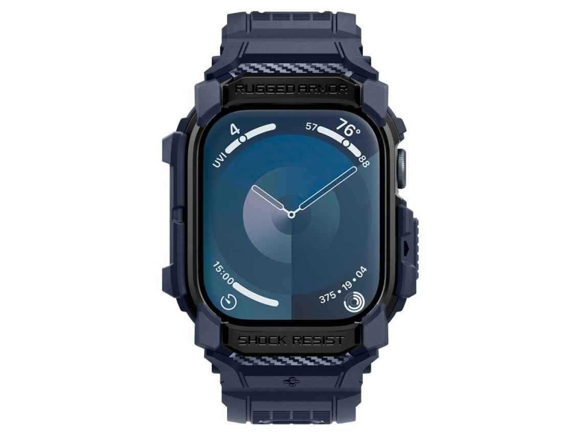 Correa Spigen Rugged Armor "Pro" para Apple Watch de 46 mm - Azul