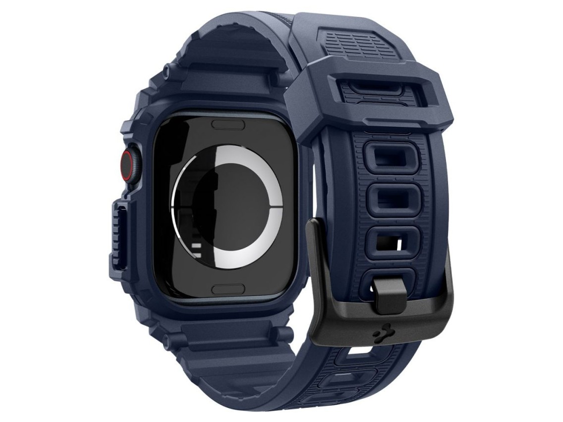 Correa Spigen Rugged Armor "Pro" para Apple Watch de 46 mm - Azul