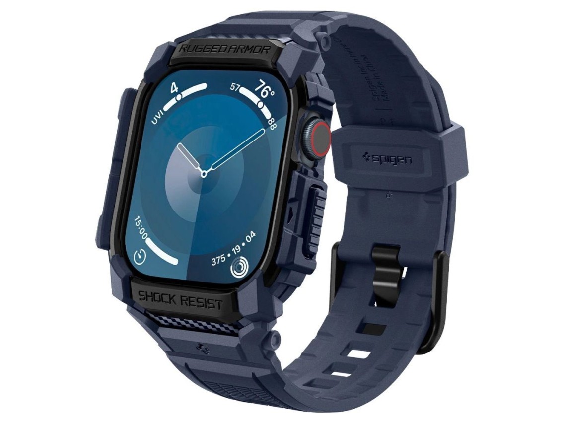 Correa Spigen Rugged Armor "Pro" para Apple Watch de 46 mm - Azul