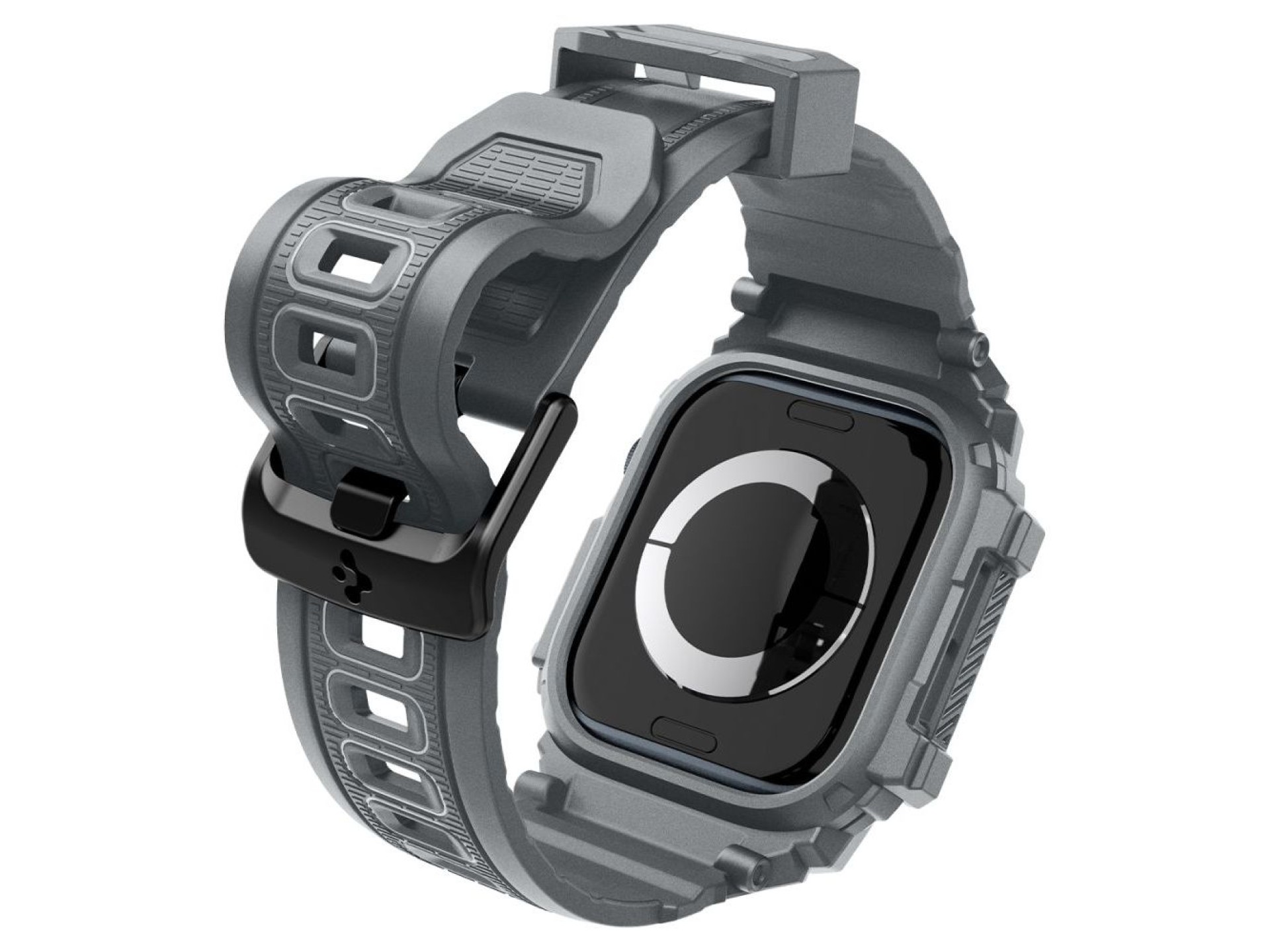 Funda Spigen Rugged Armor para Apple Watch de 10 pulgadas y 46 mm - Gris