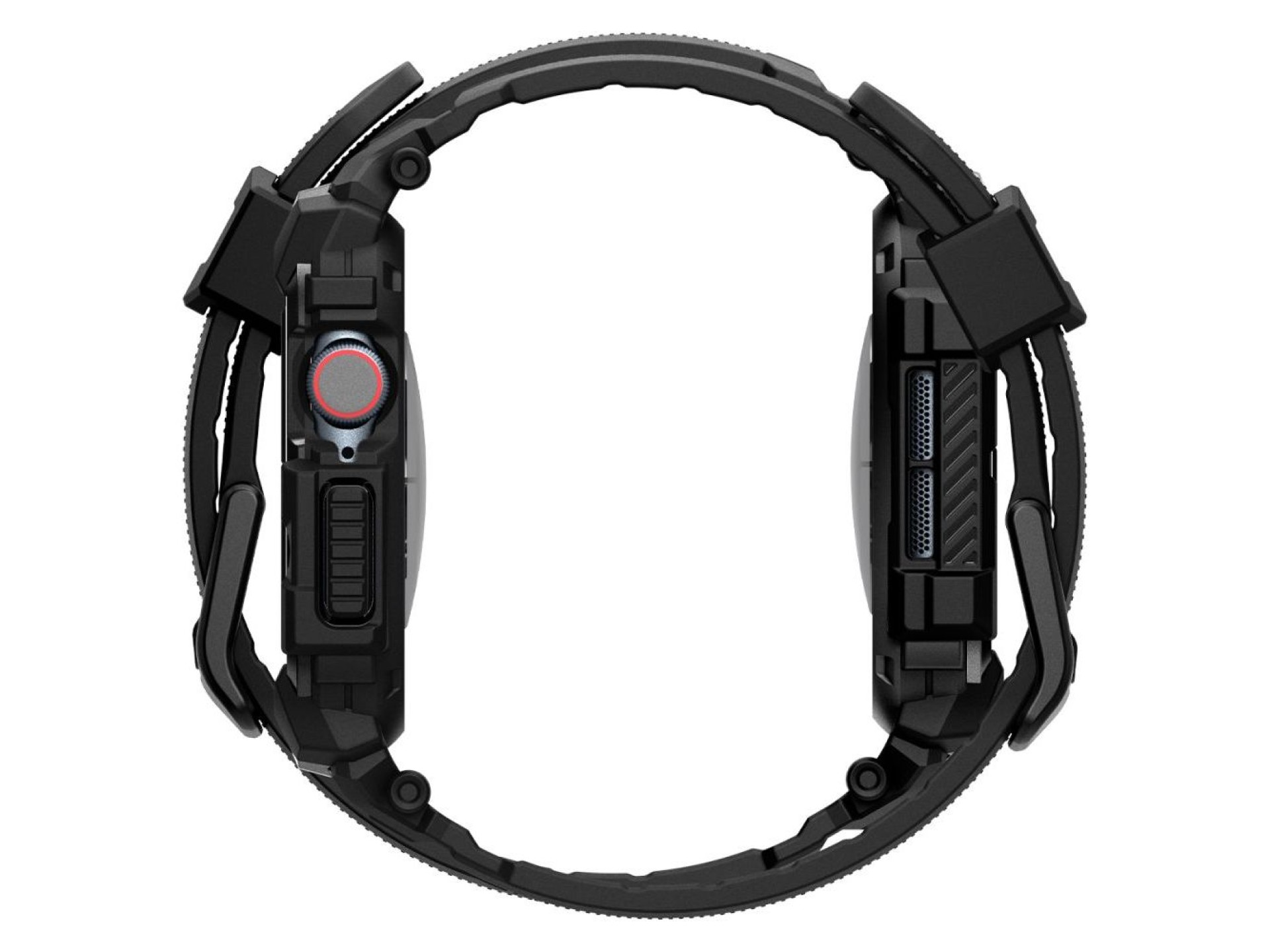 Spigen Rugged Armor Case for Apple Watch 10 46mm - Black