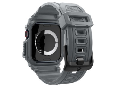 Spigen Rugged Armor Case for Apple Watch 10 46mm - Gray Spigen Rugged Armor Case for Apple Watch 10 46mm - Gray