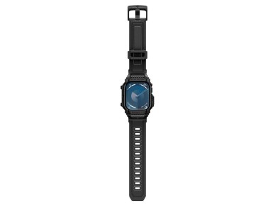 Capa Spigen Rugged Armor para Apple Watch 10 46mm - Preta Capa Spigen Rugged Armor para Apple Watch 10 46mm - Preta