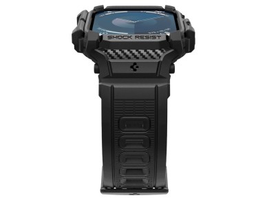 Capa Spigen Rugged Armor para Apple Watch 10 46mm - Preta Capa Spigen Rugged Armor para Apple Watch 10 46mm - Preta
