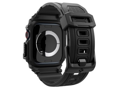 Capa Spigen Rugged Armor para Apple Watch 10 46mm - Preta Capa Spigen Rugged Armor para Apple Watch 10 46mm - Preta