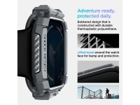 Capa Spigen Rugged Armor para Apple Watch 10 46mm - Cinza Capa Spigen Rugged Armor para Apple Watch 10 46mm - Cinza