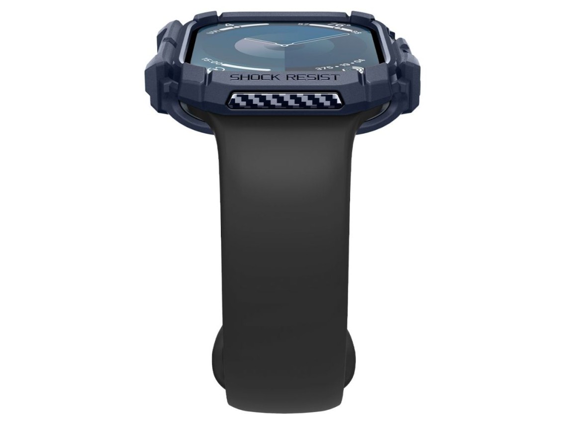 Spigen Rugged Armor Case for Apple Watch 10 46mm - Navy Blue