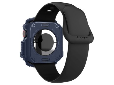 Spigen Rugged Armor Case for Apple Watch 10 46mm - Navy Blue Spigen Rugged Armor Case for Apple Watch 10 46mm - Navy Blue