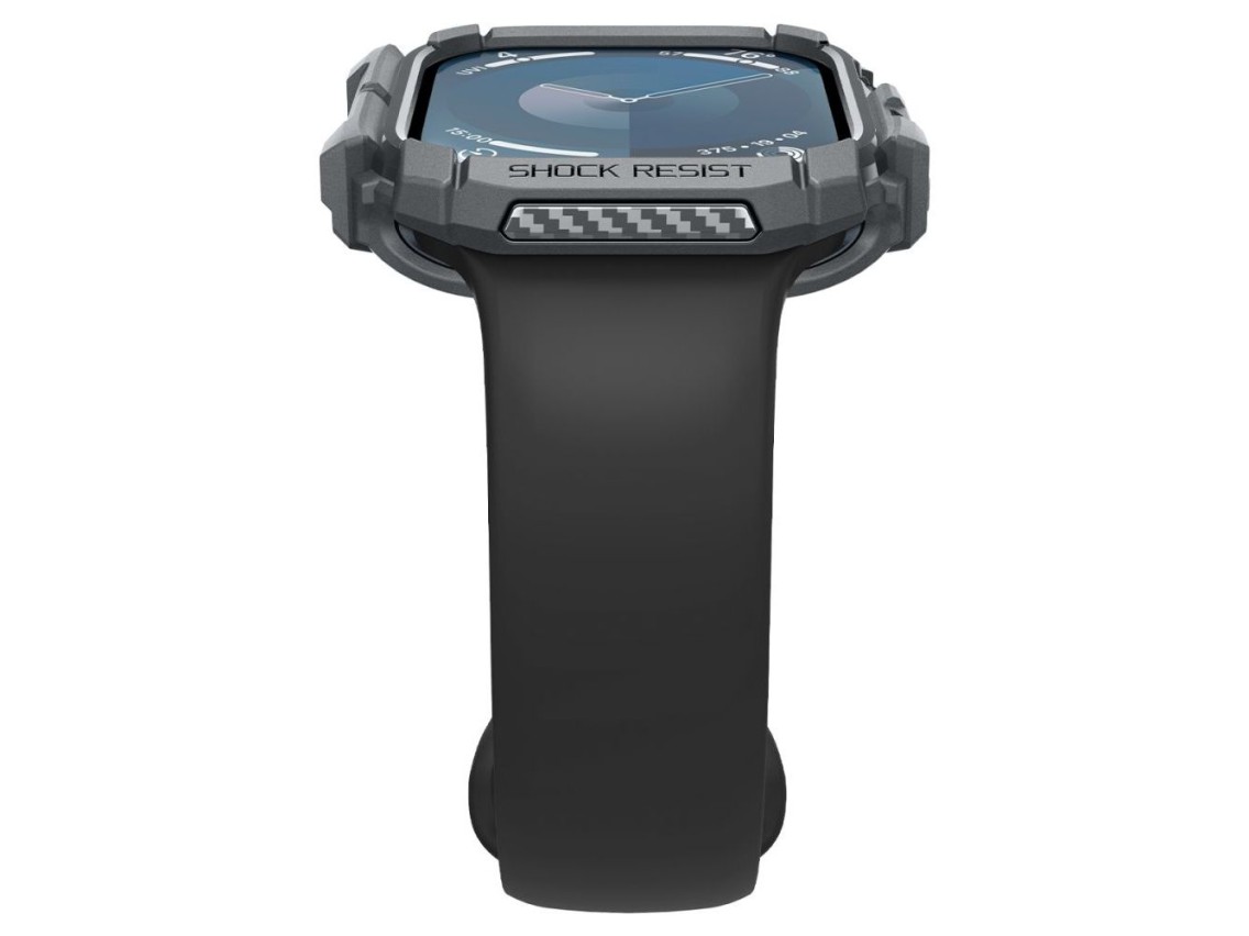 Capa Spigen Rugged Armor para Apple Watch 10 46mm - Cinza