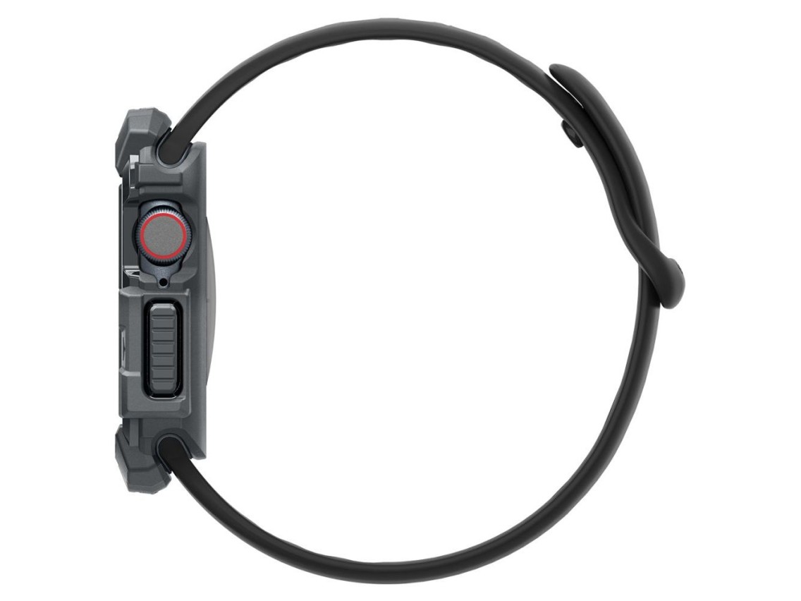 Capa Spigen Rugged Armor para Apple Watch 10 46mm - Cinza