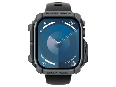 Spigen Rugged Armor Case for Apple Watch 10 46mm - Gray Spigen Rugged Armor Case for Apple Watch 10 46mm - Gray