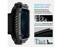 Capa Spigen Rugged Armor para Apple Watch 10 46mm - Preta Capa Spigen Rugged Armor para Apple Watch 10 46mm - Preta