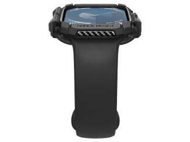 Spigen Rugged Armor Case for Apple Watch 10 46mm - Black Spigen Rugged Armor Case for Apple Watch 10 46mm - Black
