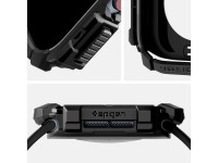 Capa Spigen Rugged Armor para Apple Watch 10 46mm - Preta Capa Spigen Rugged Armor para Apple Watch 10 46mm - Preta