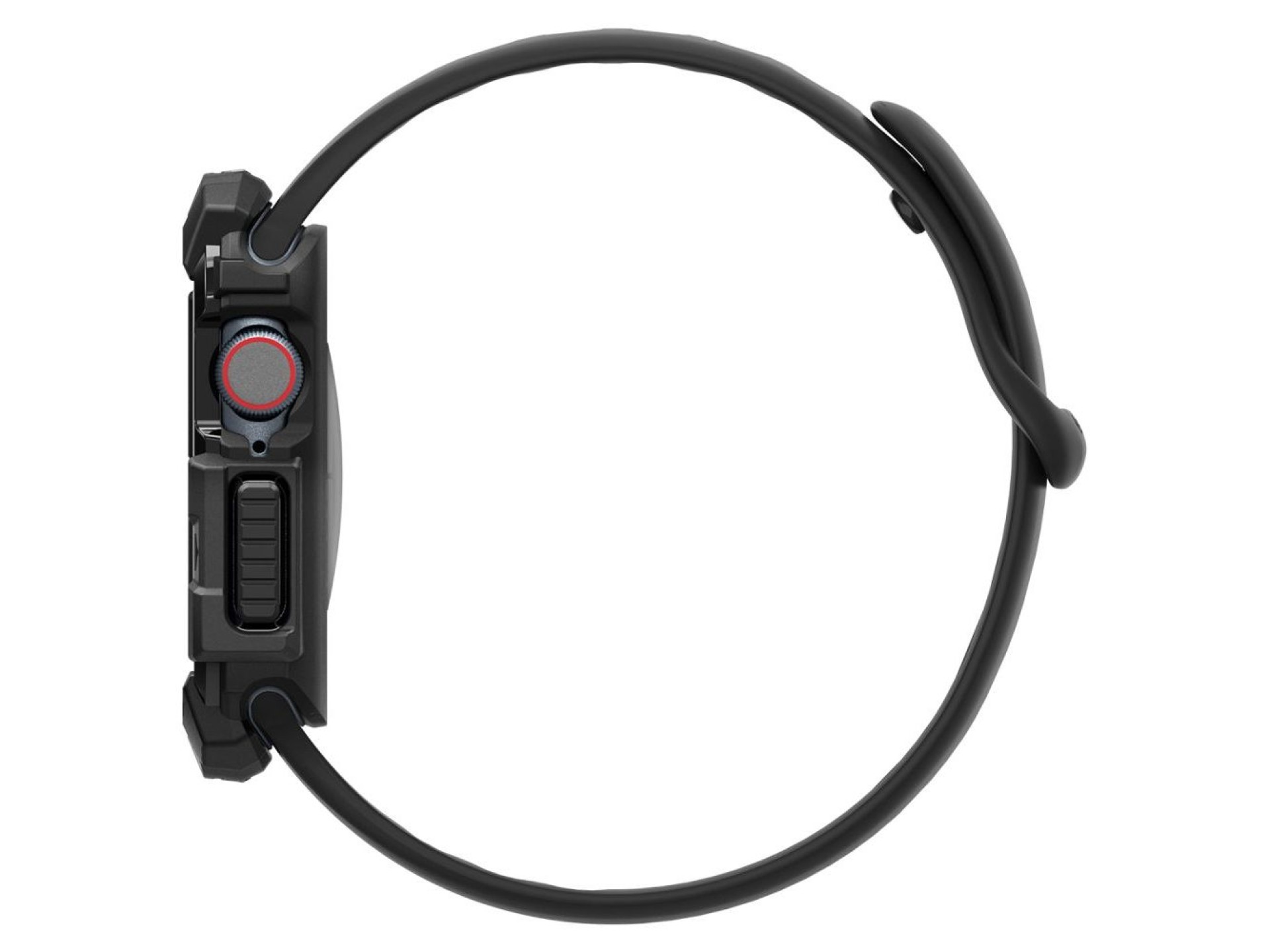 Capa Spigen Rugged Armor para Apple Watch 10 46mm - Preta