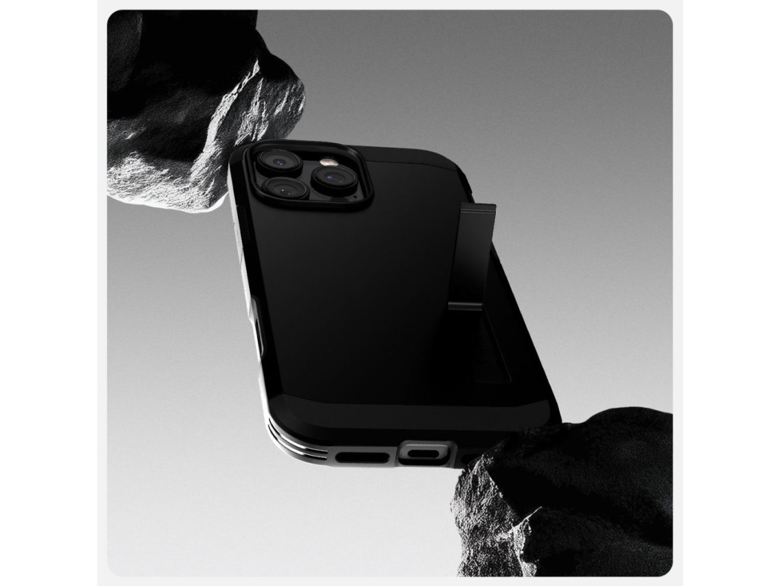 Funda Spigen Tough Armor "T" MagSafe para iPhone 16 Pro Max - negra