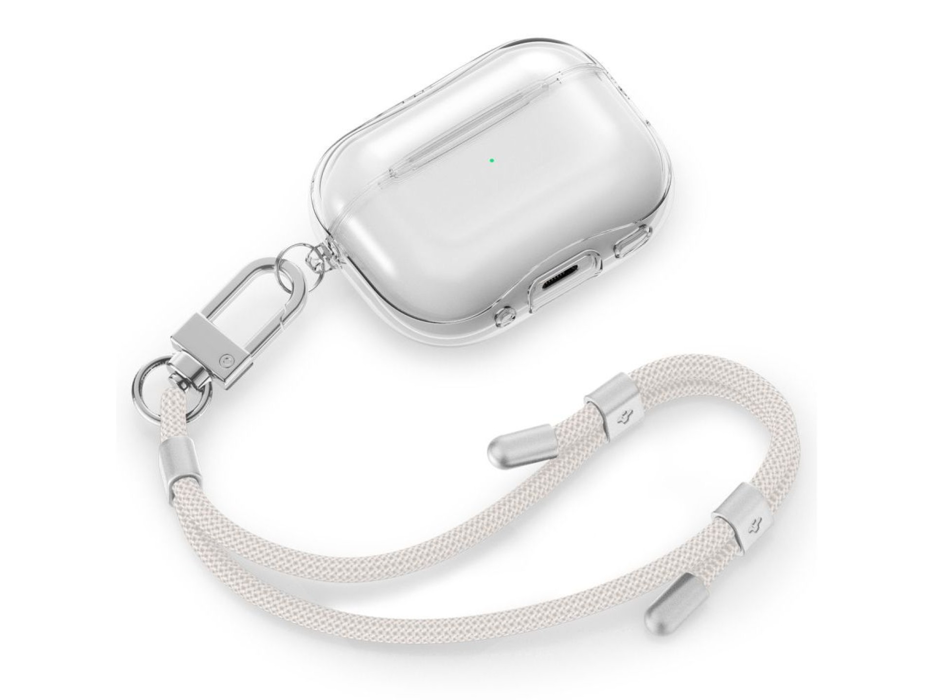 Conjunto universal de cordón y colgante Spigen - Blanco