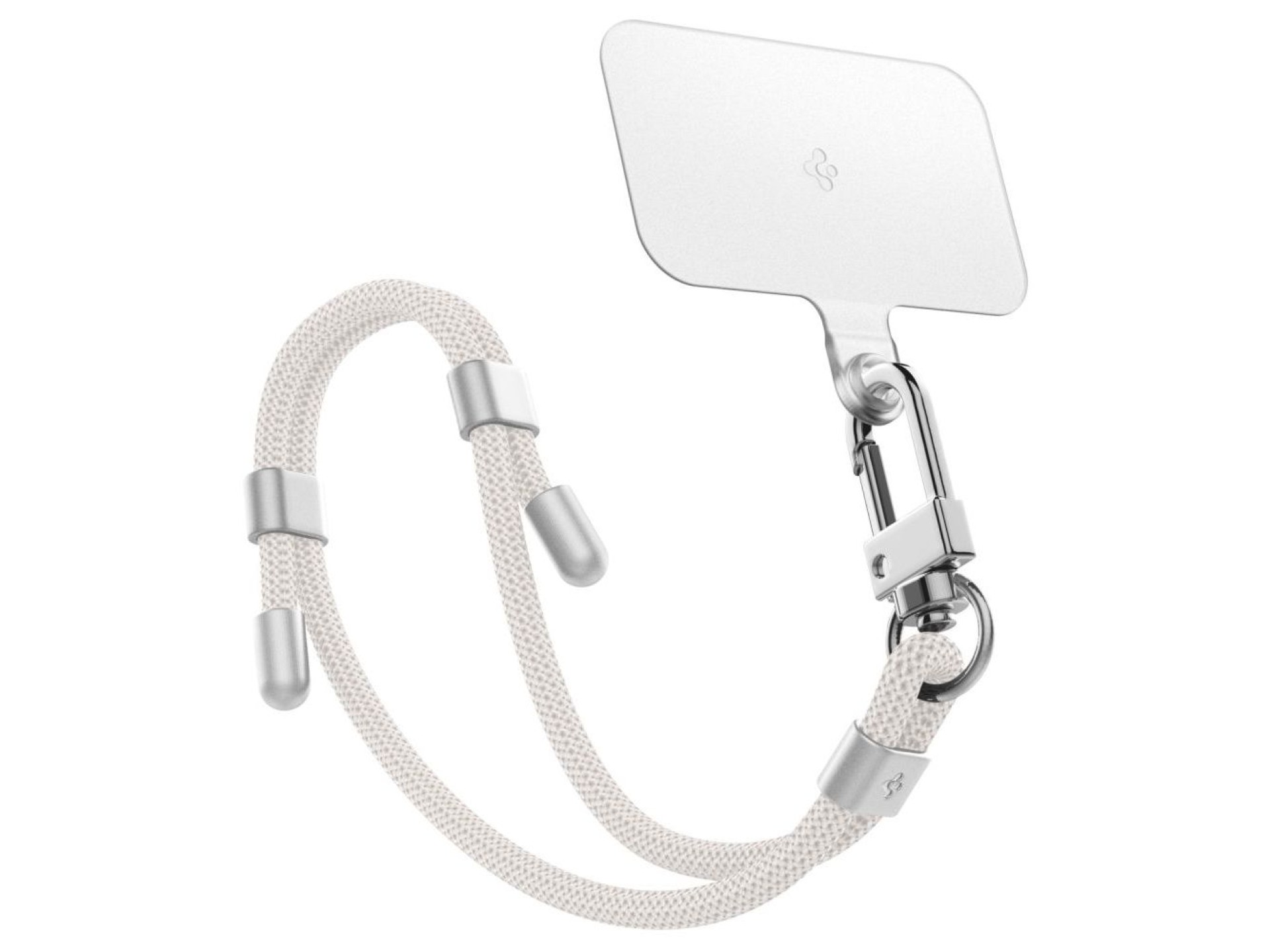 Conjunto universal de cordón y colgante Spigen - Blanco