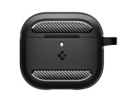 Funda Spigen Rugged Armor para AirPods 4 - Negra Funda Spigen Rugged Armor para AirPods 4 - Negra