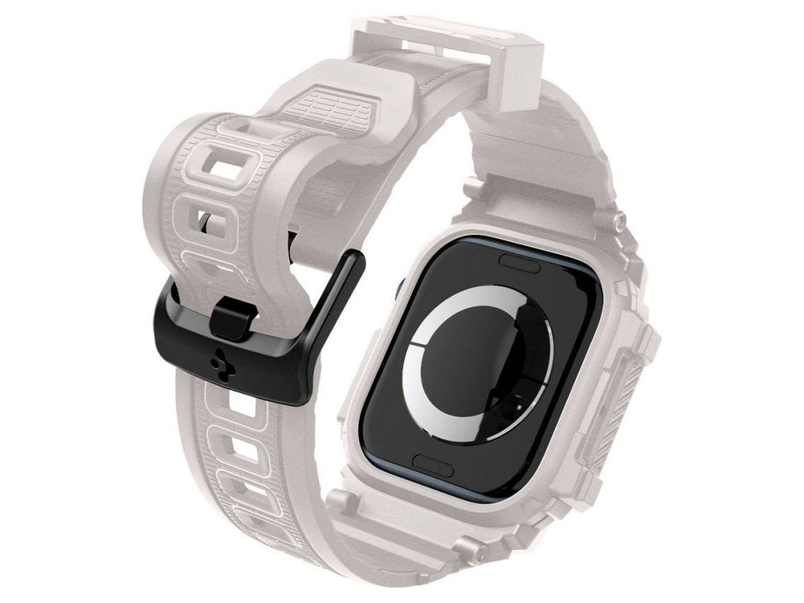 Correa Spigen Rugged Armor “Pro” para Apple Watch 10 (46 mm) - Beige