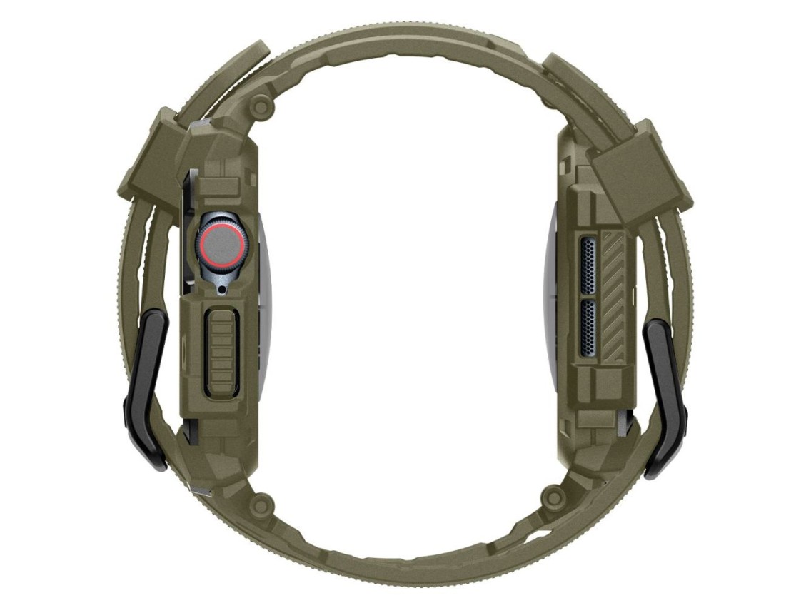 Correa Spigen Rugged Armor “Pro” para Apple Watch 10 (46 mm) - Verde