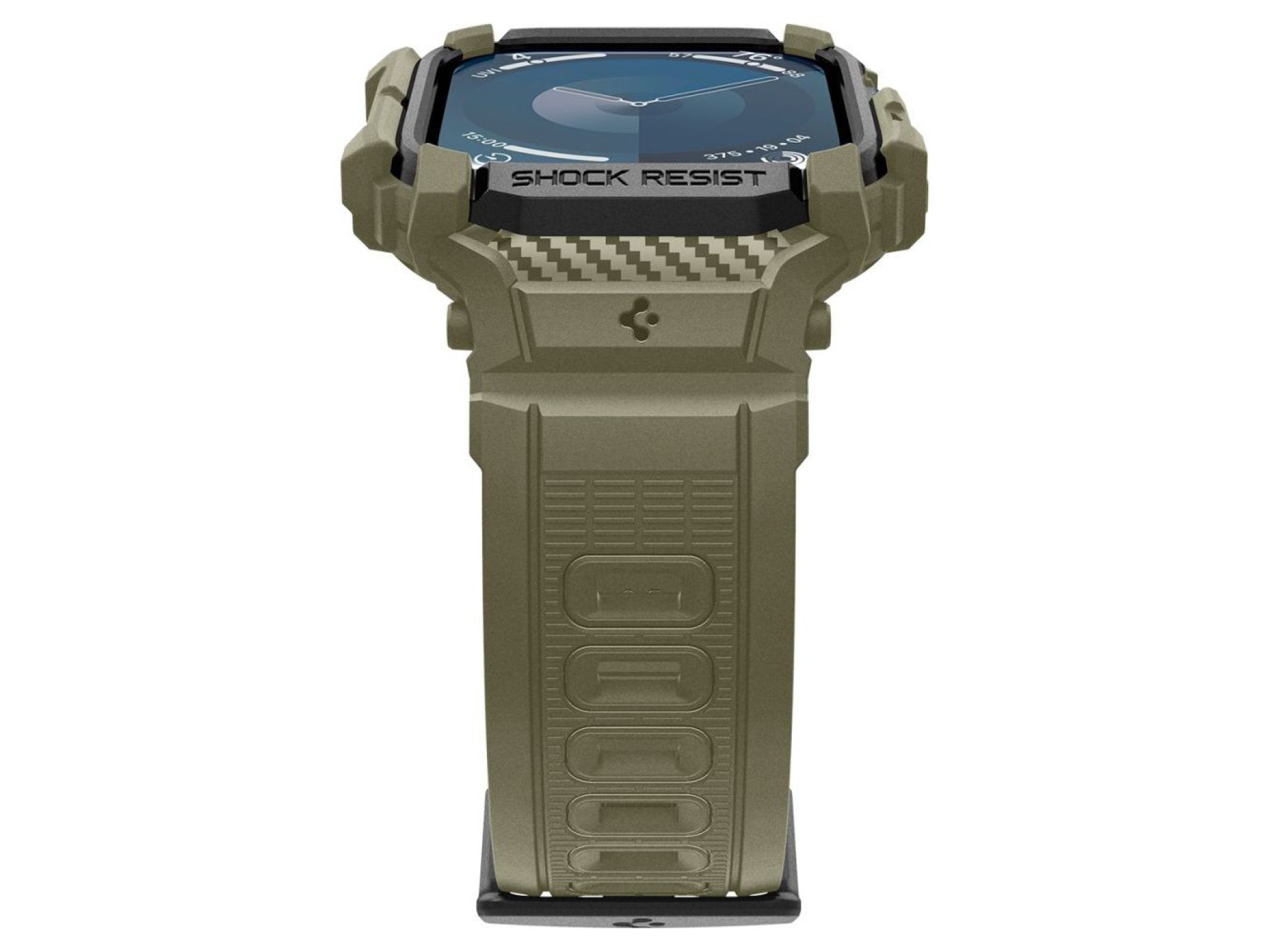 Correa Spigen Rugged Armor “Pro” para Apple Watch 10 (46 mm) - Verde