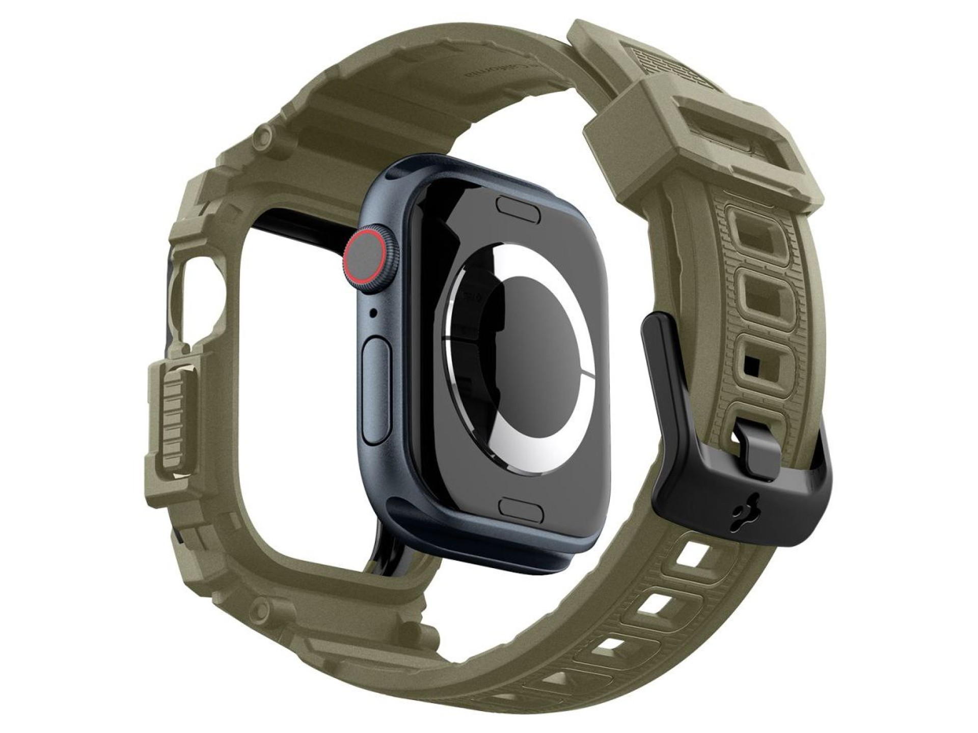 Correa Spigen Rugged Armor “Pro” para Apple Watch 10 (46 mm) - Verde