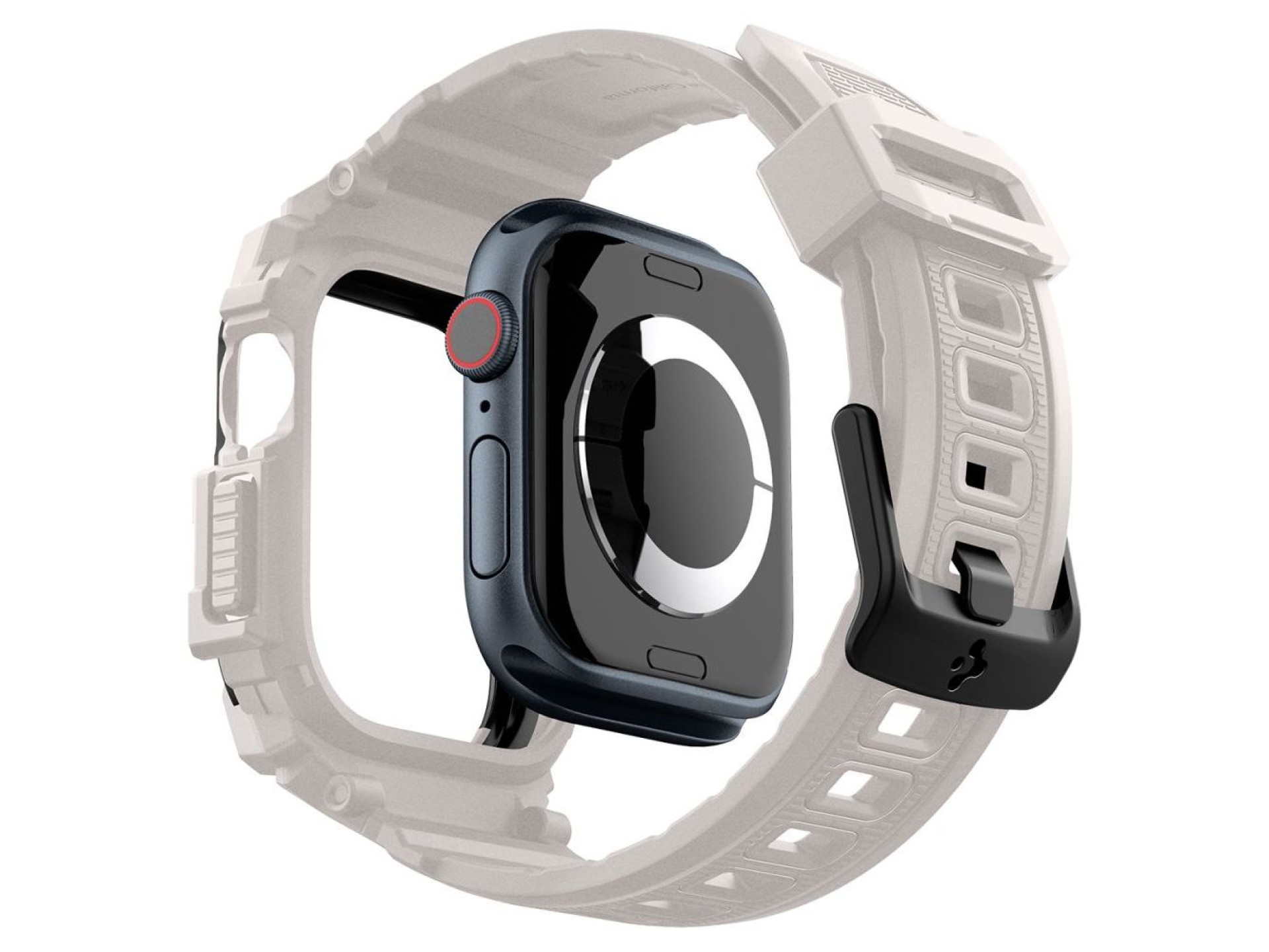 Correa Spigen Rugged Armor “Pro” para Apple Watch 10 (46 mm) - Beige