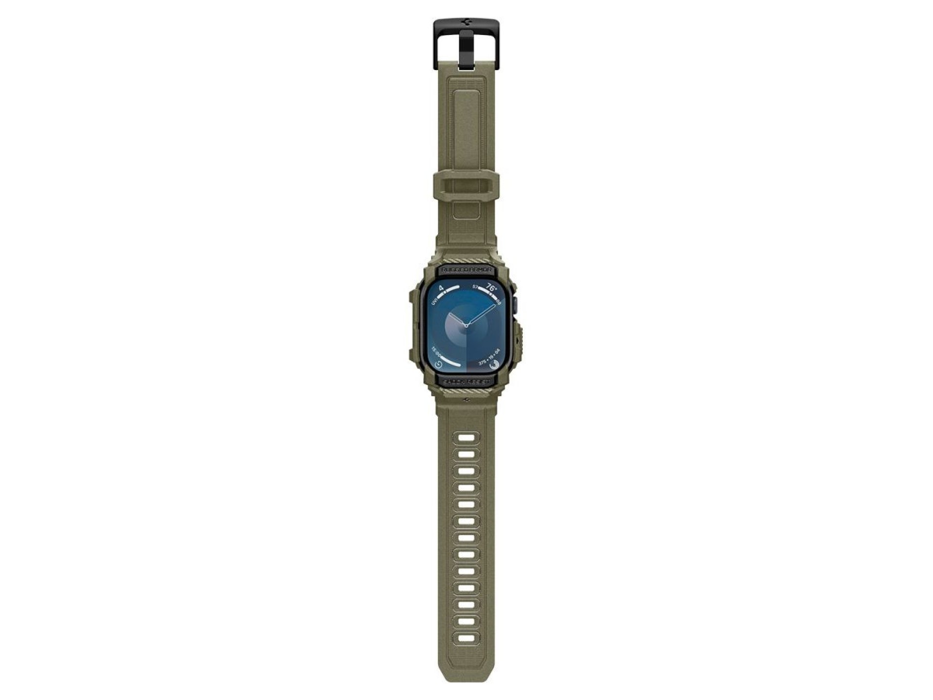 Correa Spigen Rugged Armor “Pro” para Apple Watch 10 (46 mm) - Verde